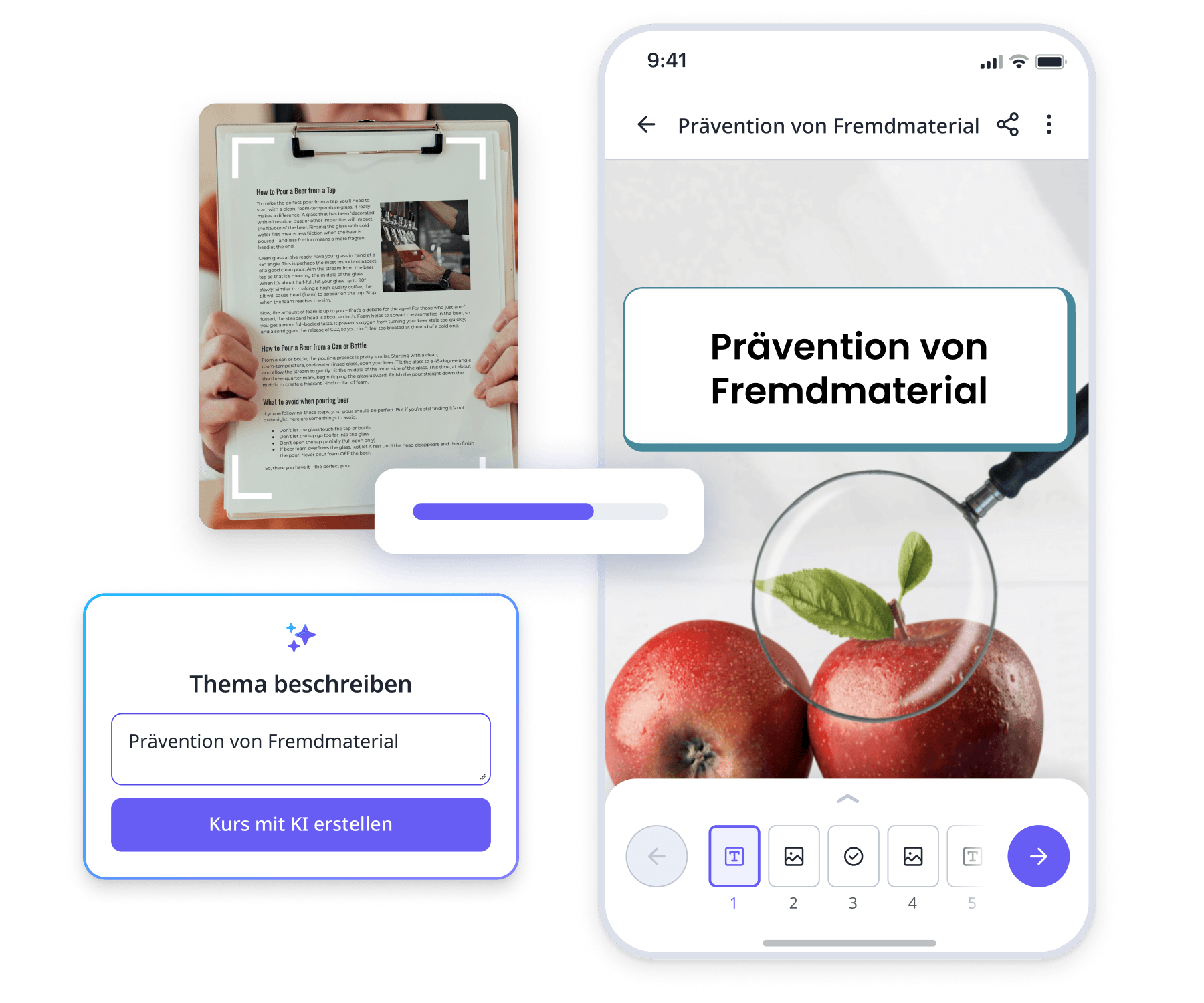 Training creation AI DE