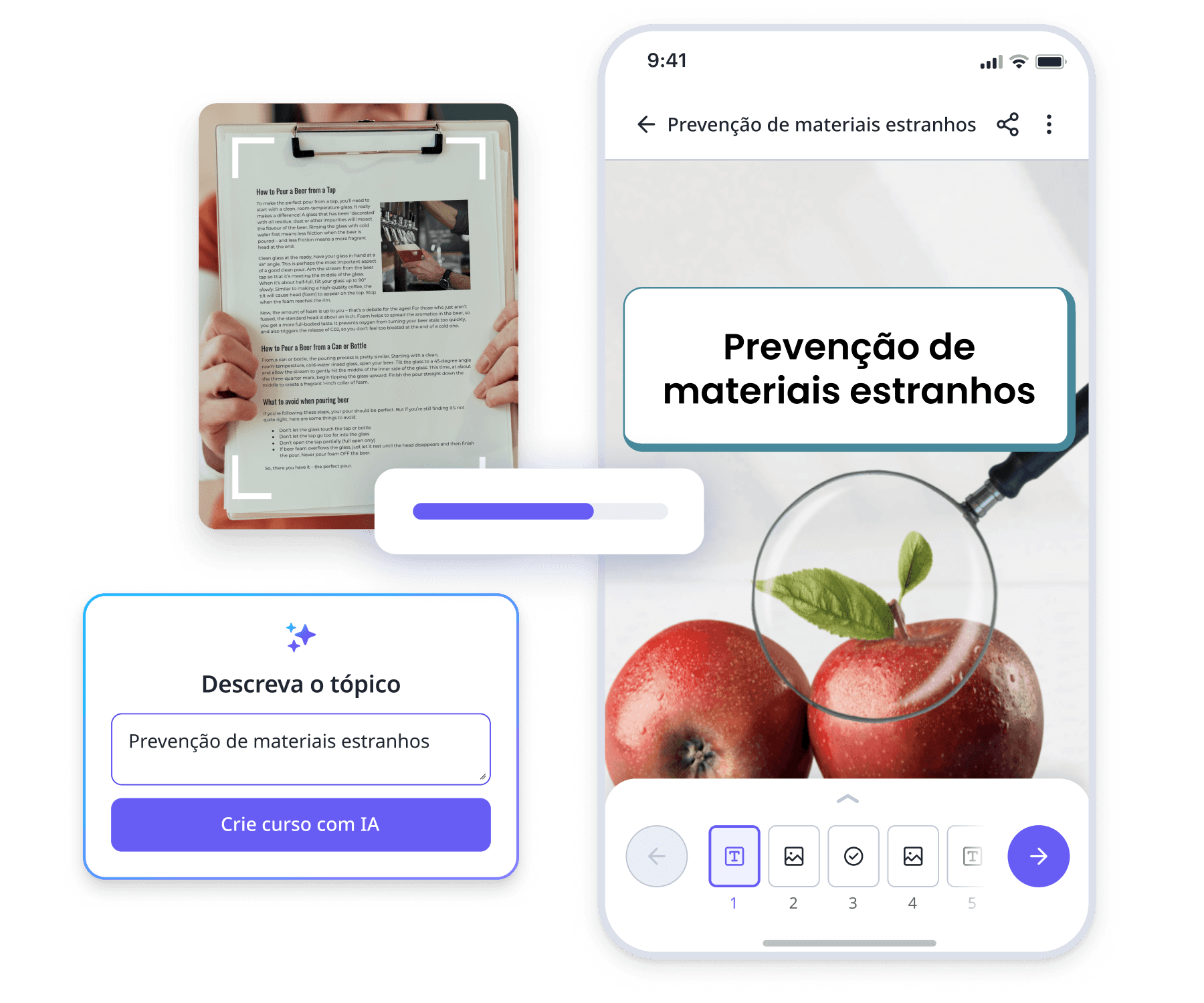 Training creation AI PT-BR