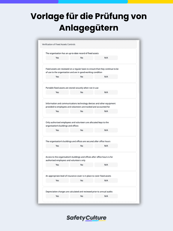 asset audit template
