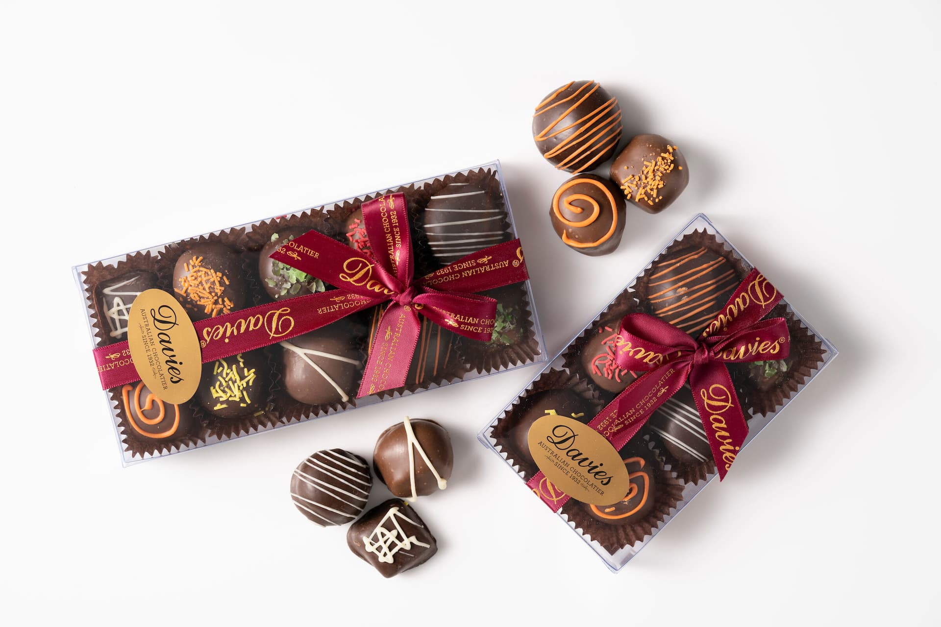 Davies Chocolates finished product