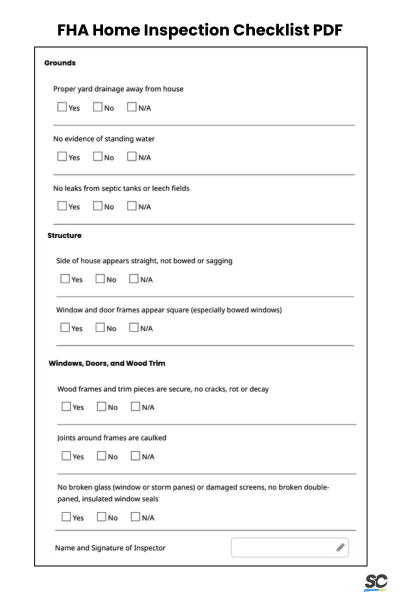 FHA-Home-Inspection-Checklist-PDF