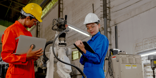 Inspectors are measuring the organization's safety performance using with the help of a technological tool.