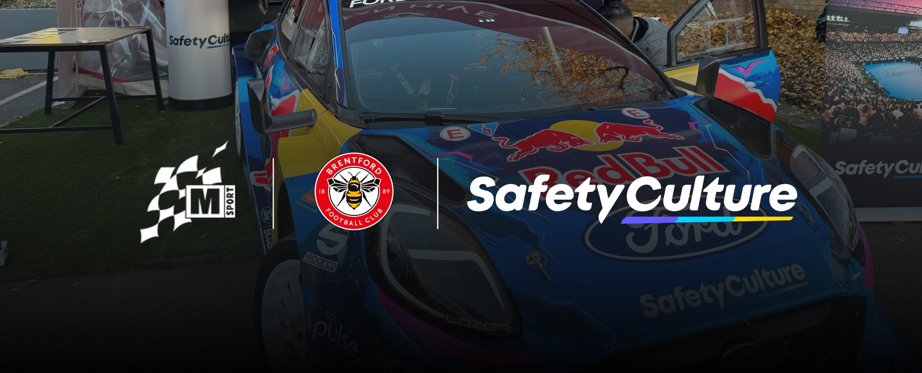 M-Sport at Brentford FC Fan Hive blog banner