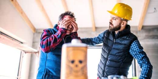 workers practicing emergency eye safety procedures for workplace eye wellness month