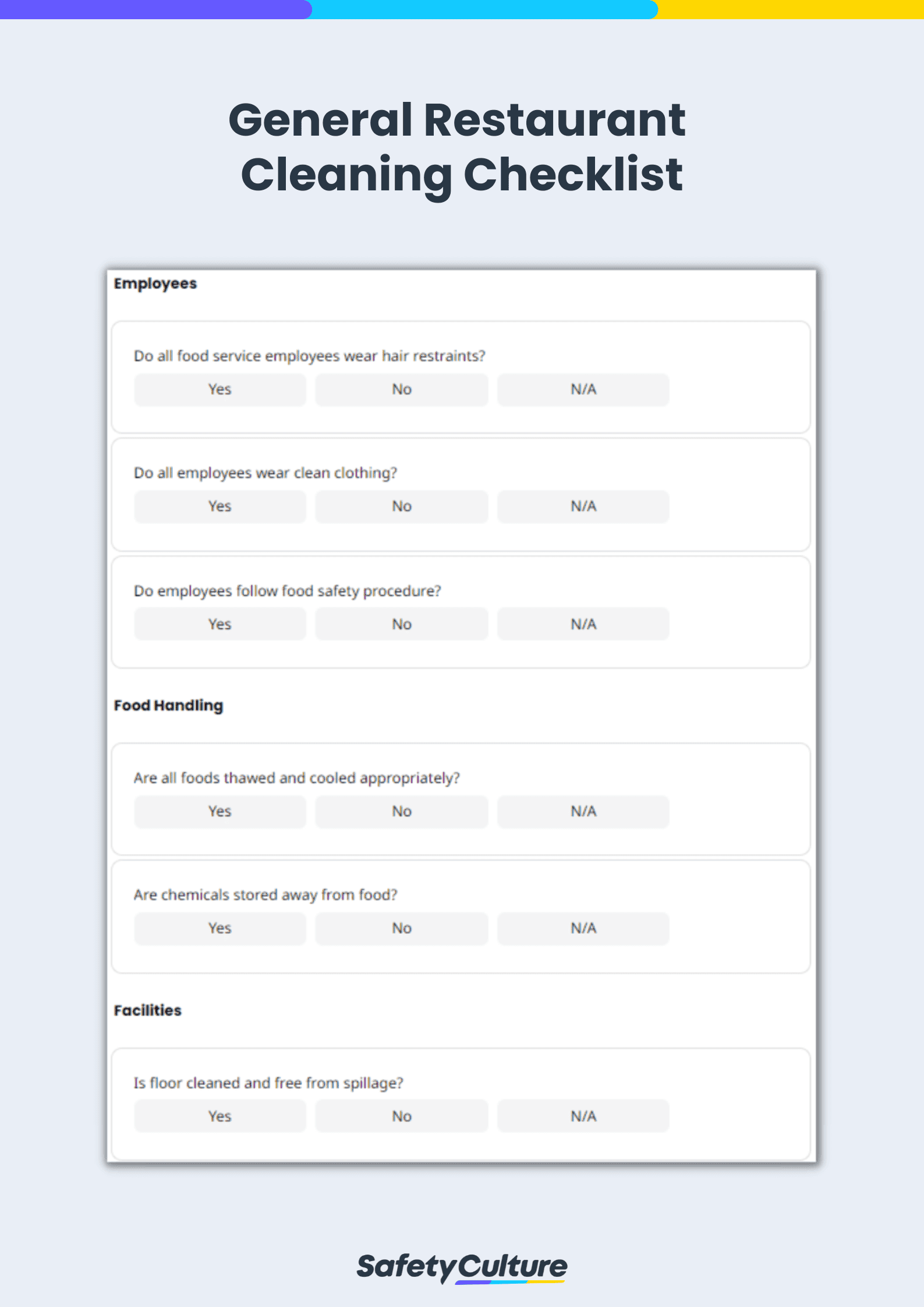 Protocole de nettoyage de la cuisine d
