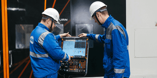 Workers implementing operations automation in practice