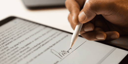 An organization getting into business deals following the contract management principles