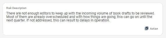 registre des risques description des risques