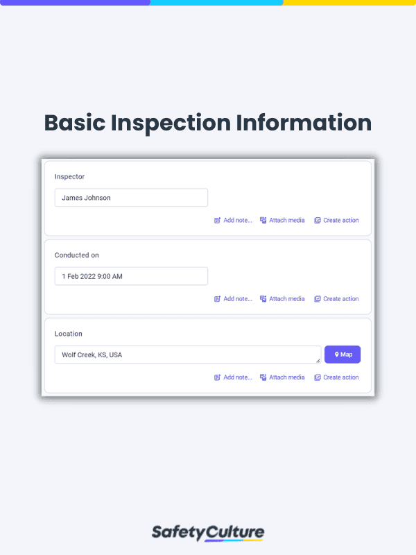 ehs compliance inspection basic information