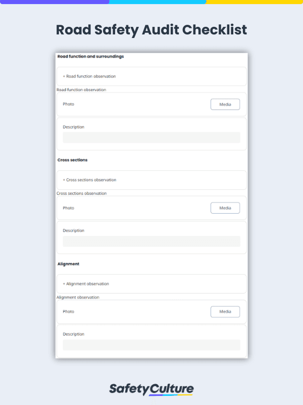 Liste de contrôle pour l