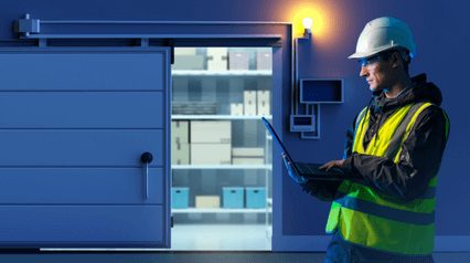 Image for Cámara de congelación: logística y almacenamiento