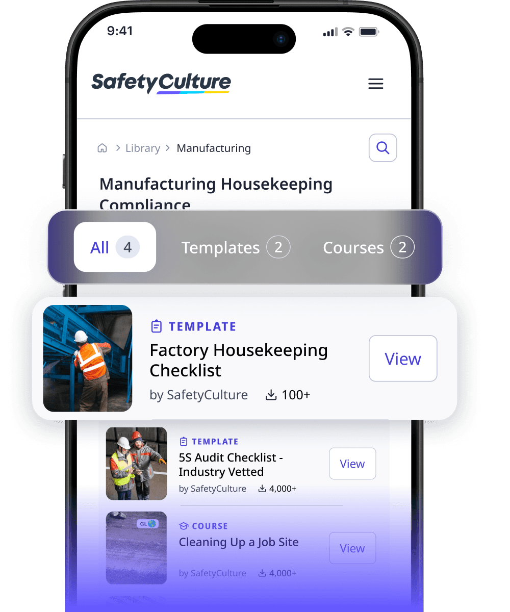 factory housekeeping collection image