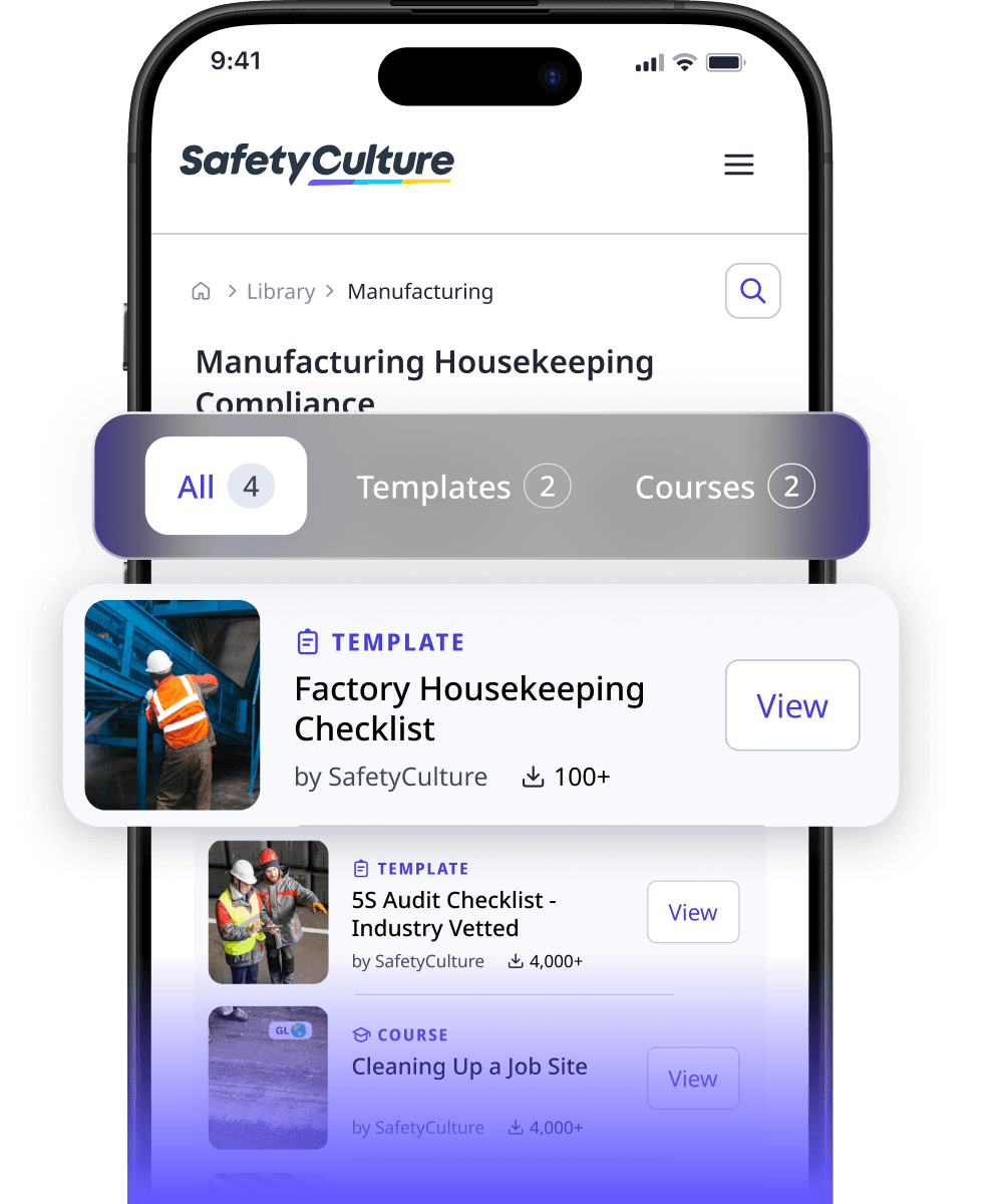 factory housekeeping collection image