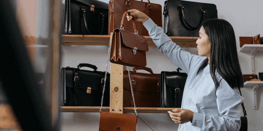 Store manager assessing critical to quality dimensions and parameters of a product