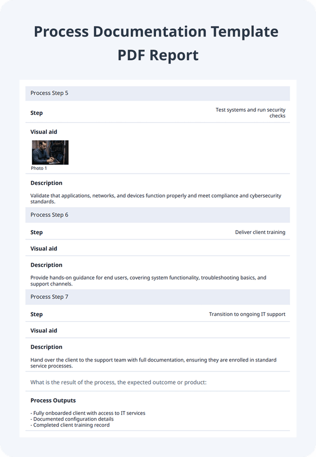 Free Process Documentation Templates | PDF| SafetyCulture