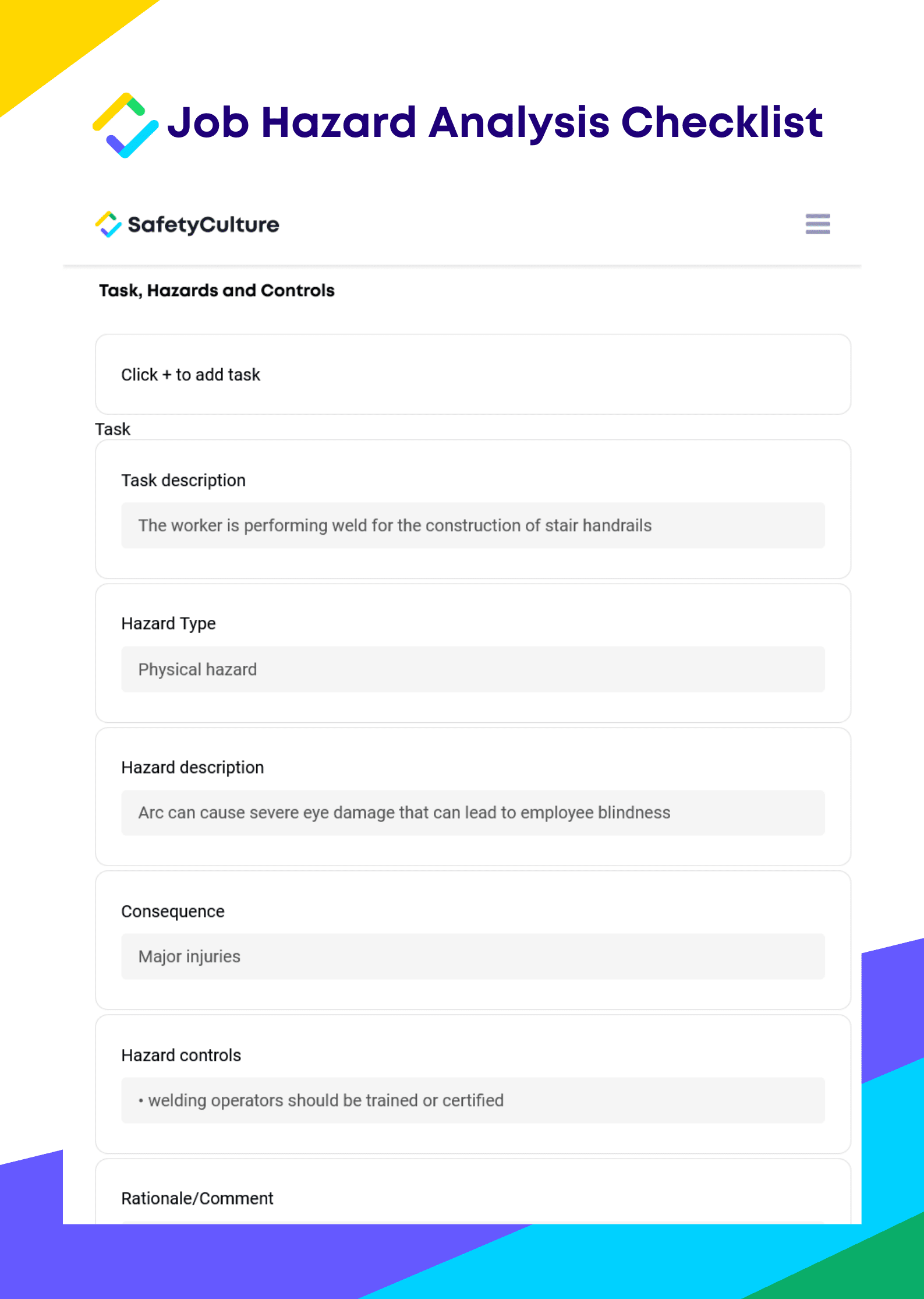 A Comprehensive Guide on Job Hazard Analysis | SafetyCulture