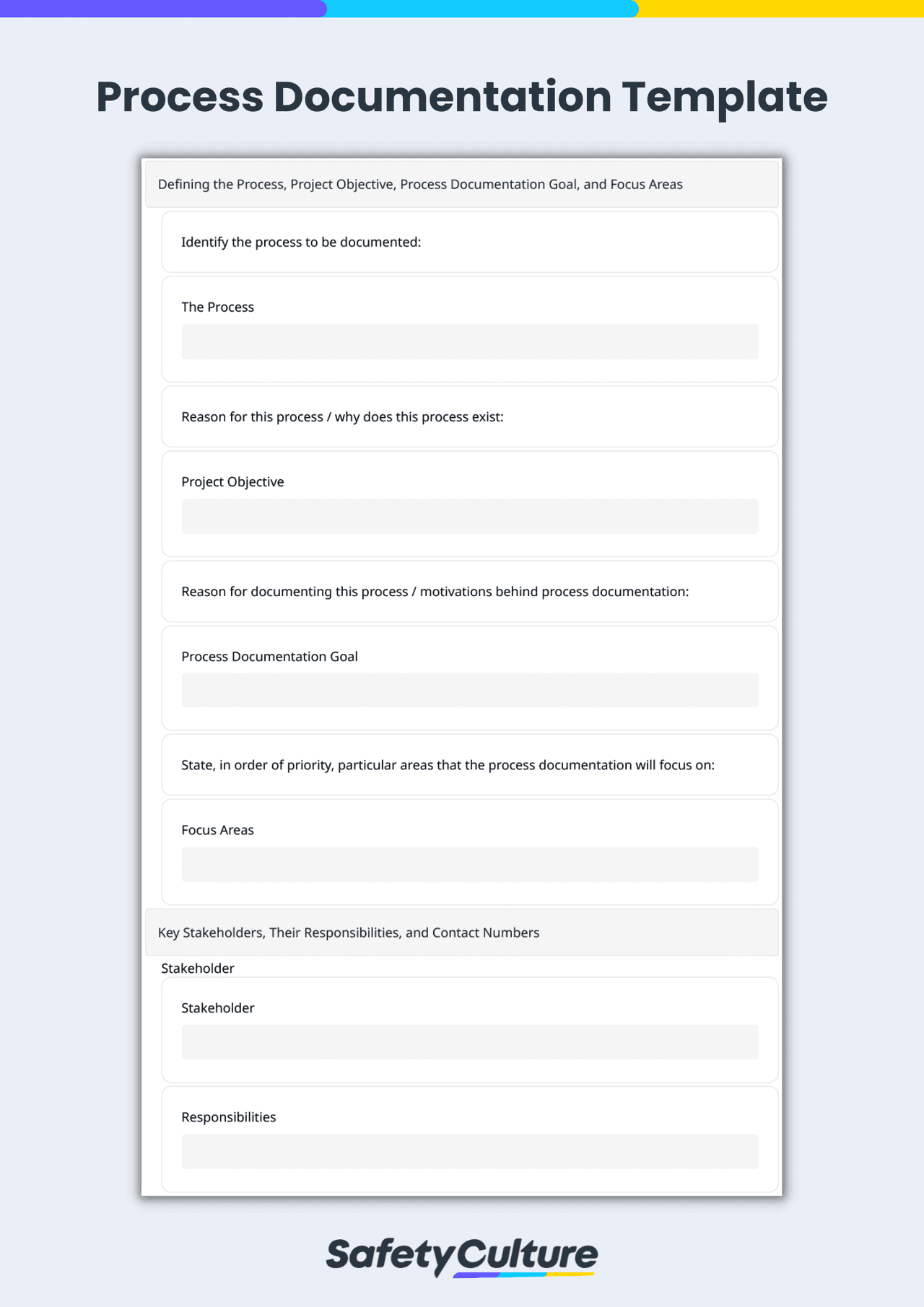 Free Process Documentation Templates | PDF| SafetyCulture