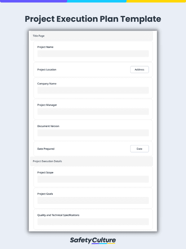 Free Project Execution Template | PDF | SafetyCulture