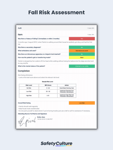 Risk Assessment Examples & Sample Templates | SafetyCulture