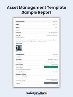 Free Asset Management Templates | PDF | SafetyCulture