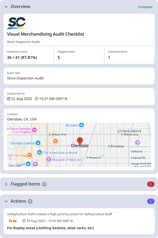 Visual Merchandising Checklist