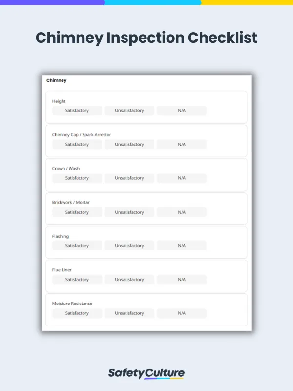 Liste de vérification pour le ramonage des cheminées