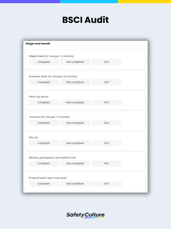 BSCI Audit