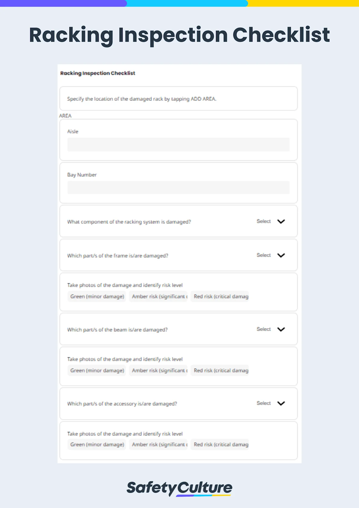 Racking Inspection Checklist