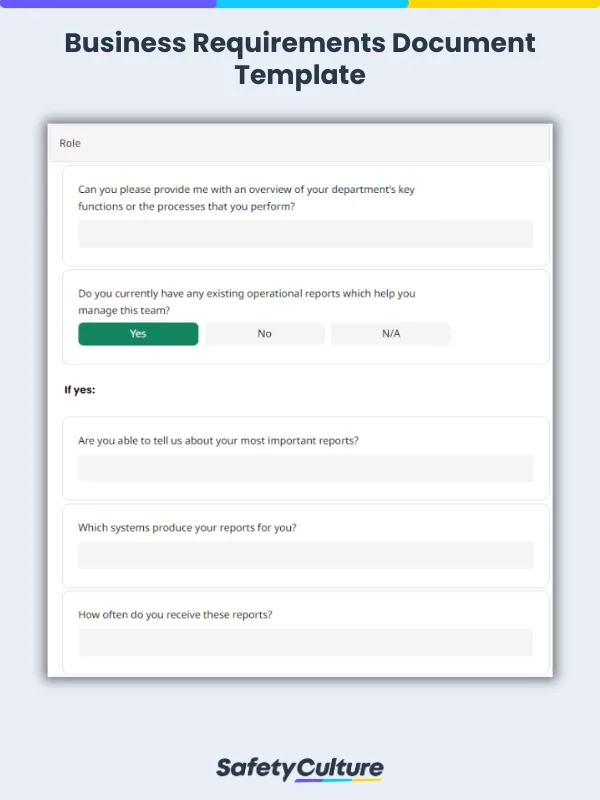 Business Requirements Document Template