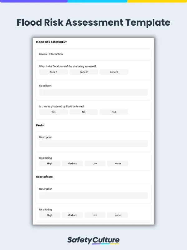 Flood Risk Assessment Report Template