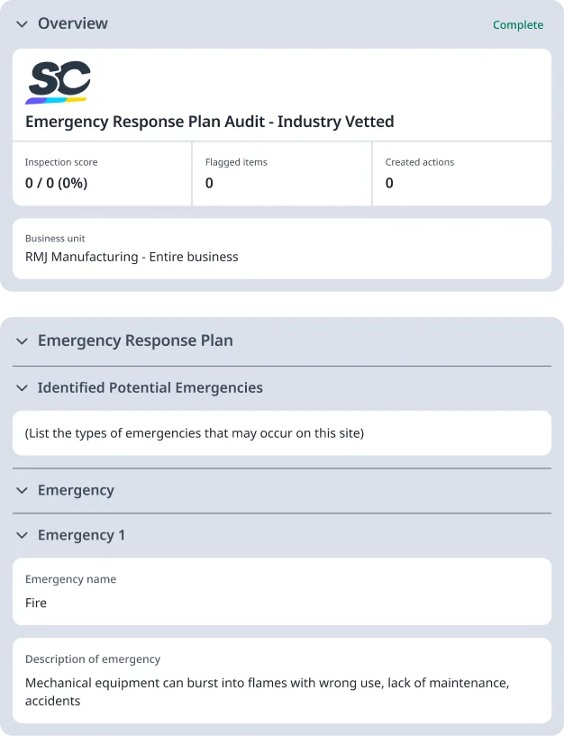 Emergency Response Plan - Industry Vetted featured image