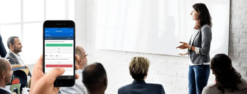 |||Formulario de evaluación de la formación