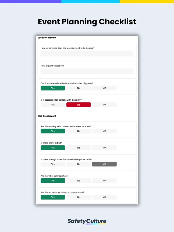 Event Planning Checklist