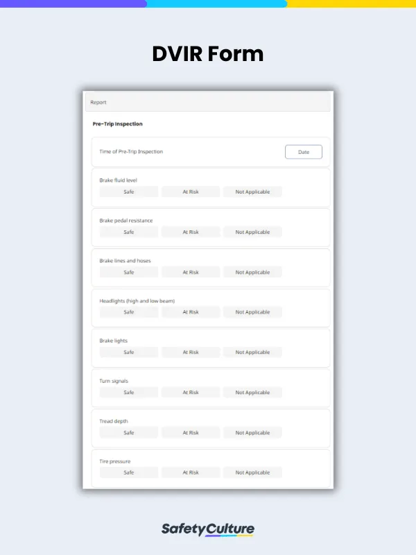DVIR Form